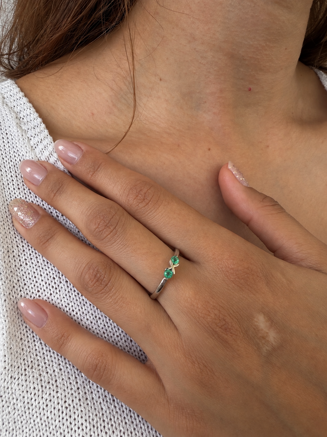 ANILLO NOVA ESMERALDA