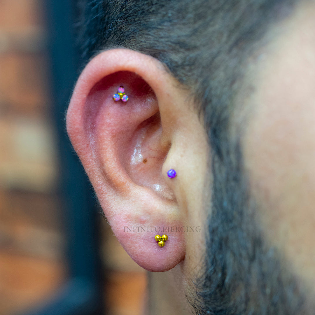 LABRET TRINITY BALÍN TITANIO