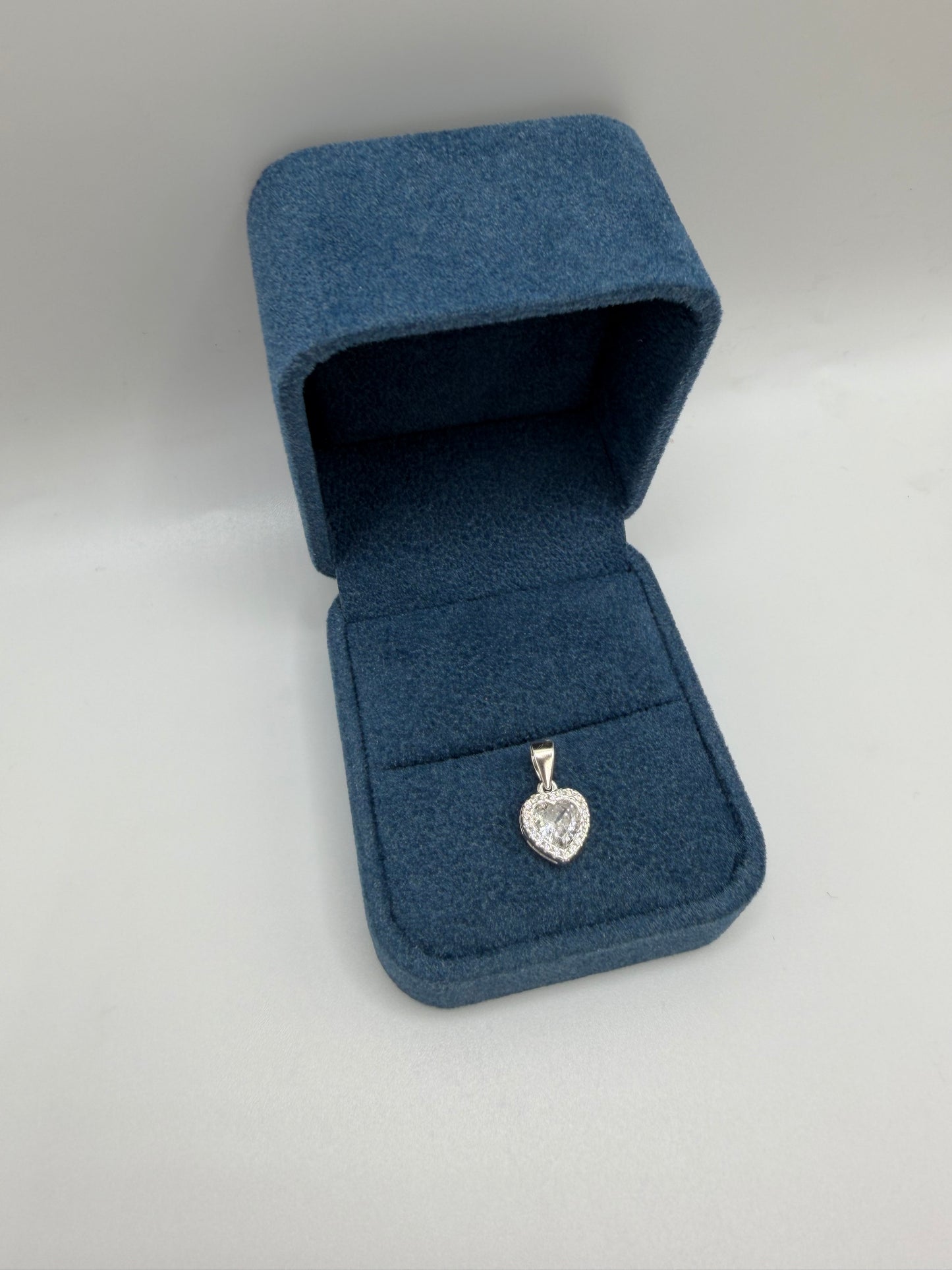 DIJE CORAZON PLATA