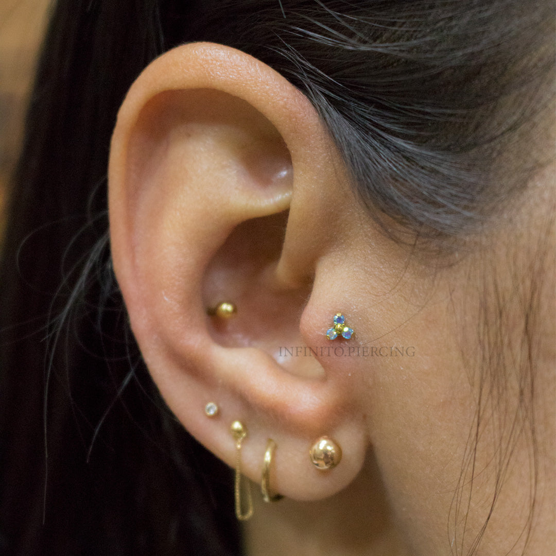 LABRET (TGI) TRINITY ZIRCONIA