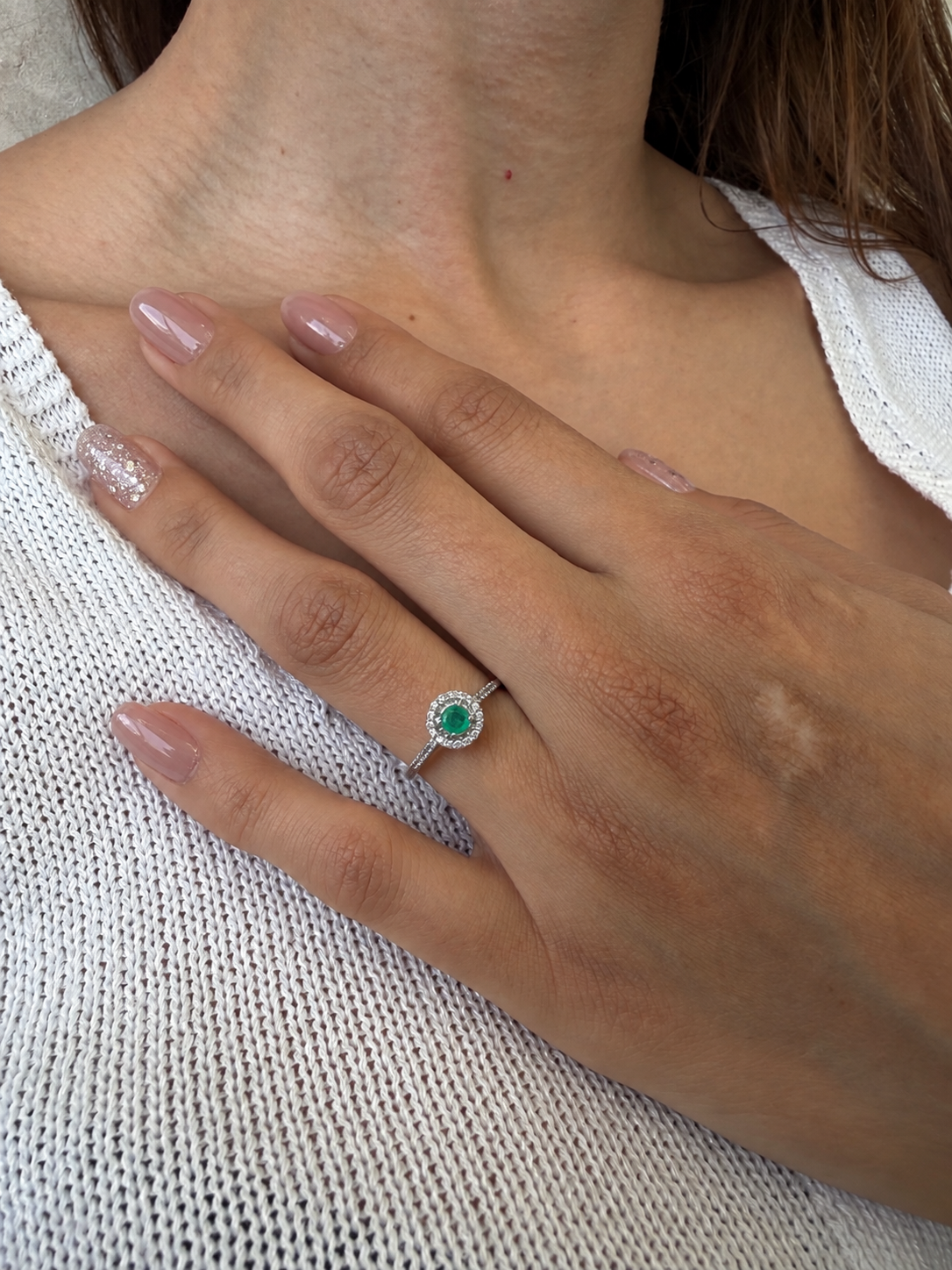 ANILLO AMOUR ESMERALDA