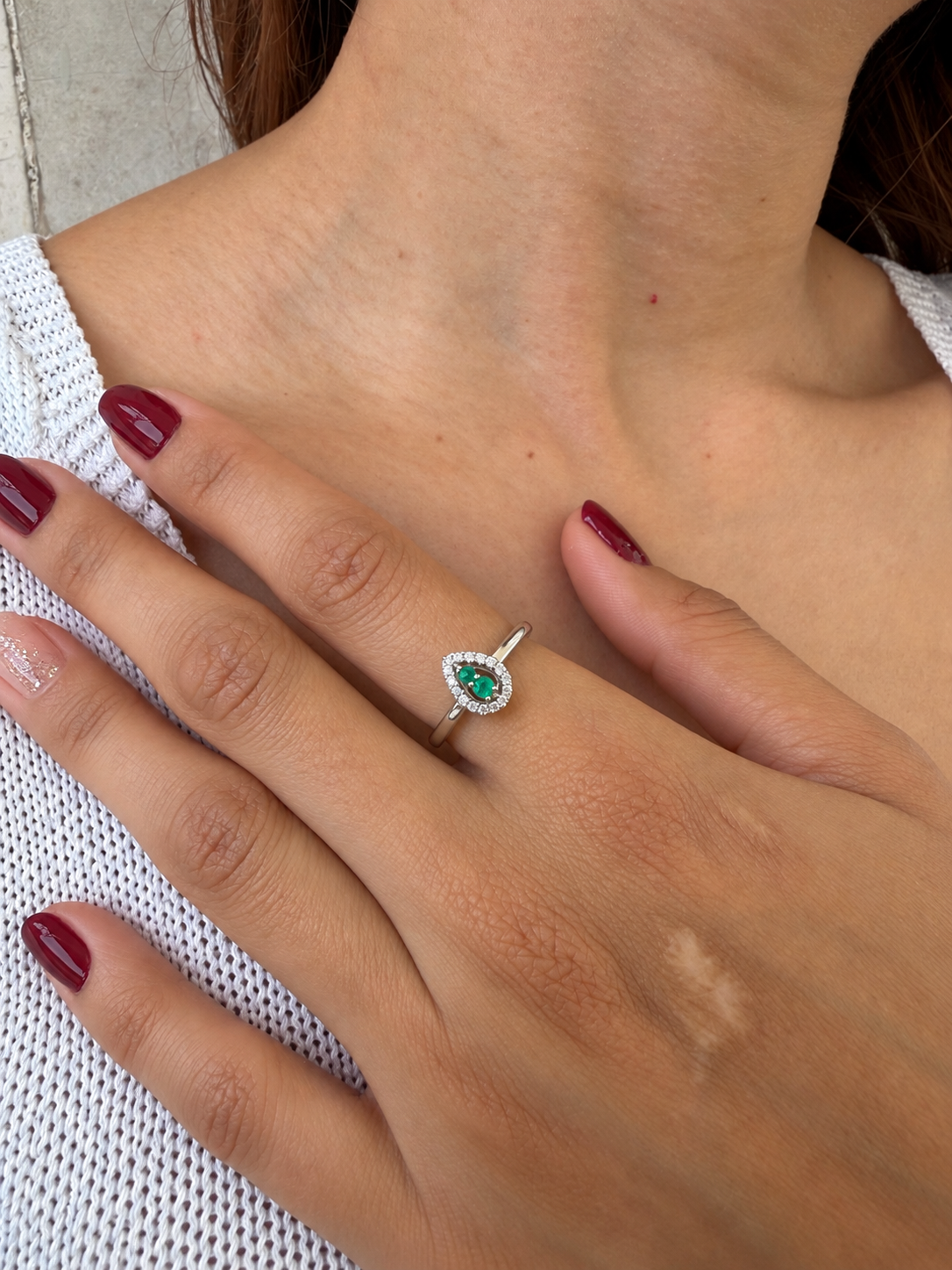 ANILLO ELAN ESMERALDA