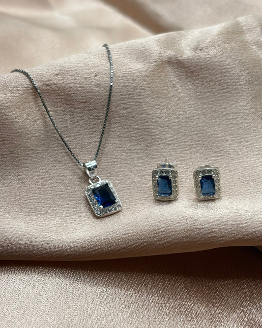 JUEGO CUADRADO PLATA ZIRCON