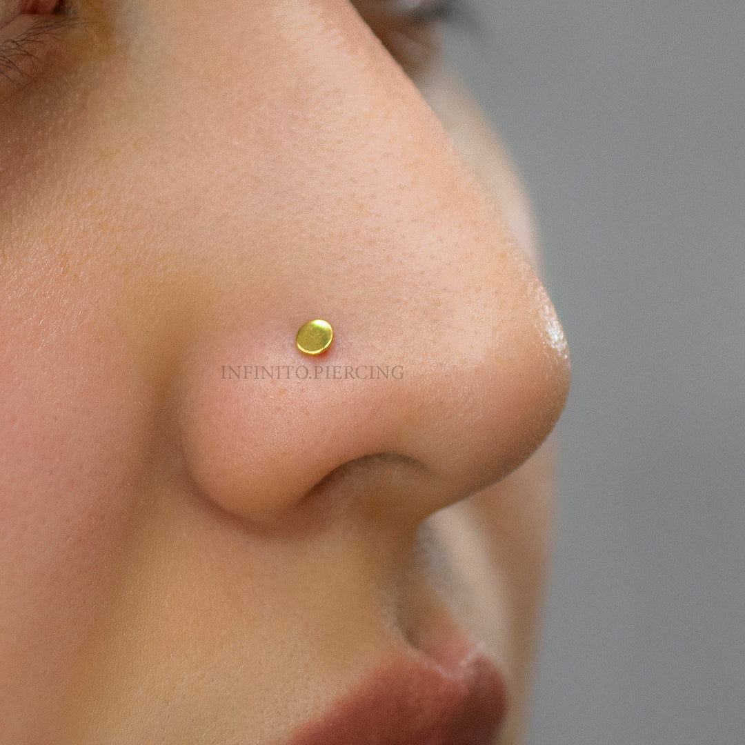 CHISPA NOSTRIL PLANO ACERO