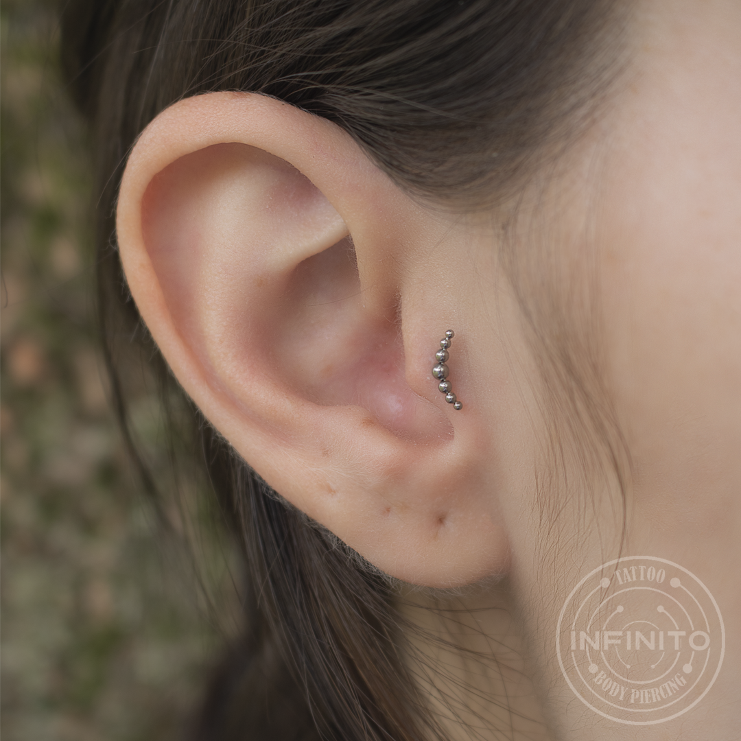 LABRET CLUSTER BALÍN TITANIO