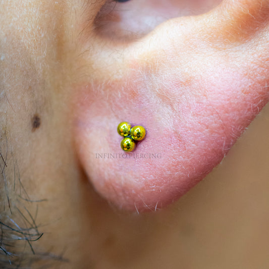LABRET TRINITY BALÍN TITANIO