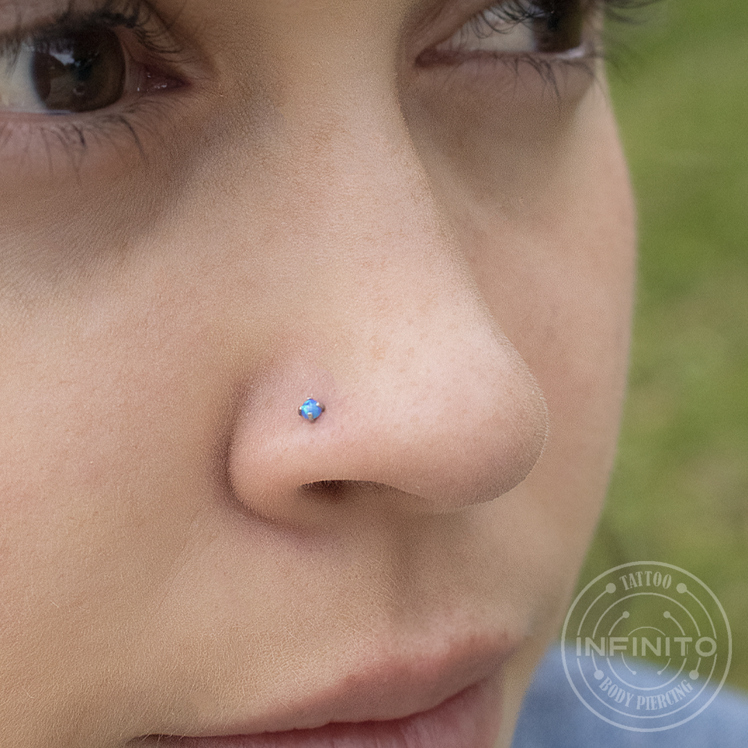 NOSTRIL ÓPALO (L) ACERO