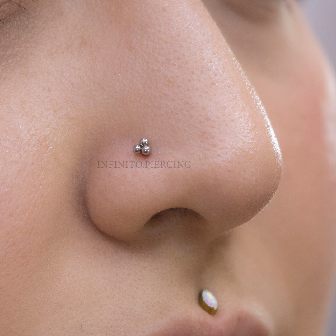 CHISPA NOSTRIL TRINITY BALÍN ACERO