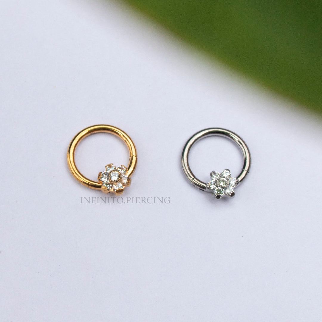 ARO CLICKER FLOR ZIRCONIA TITANIO