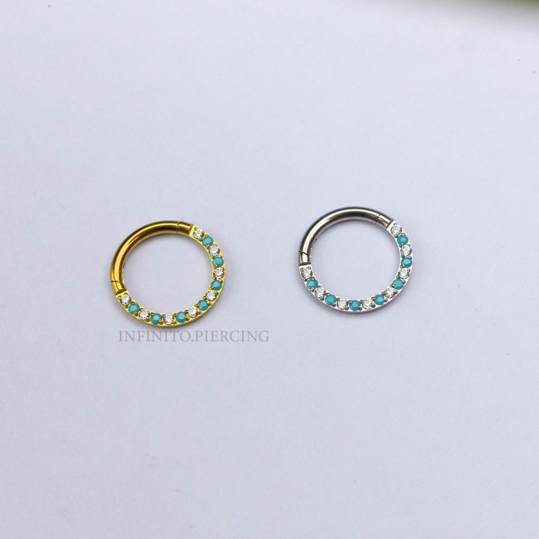 ARO CLICKER ZIRCONIA CIELO FRONTAL TITANIO