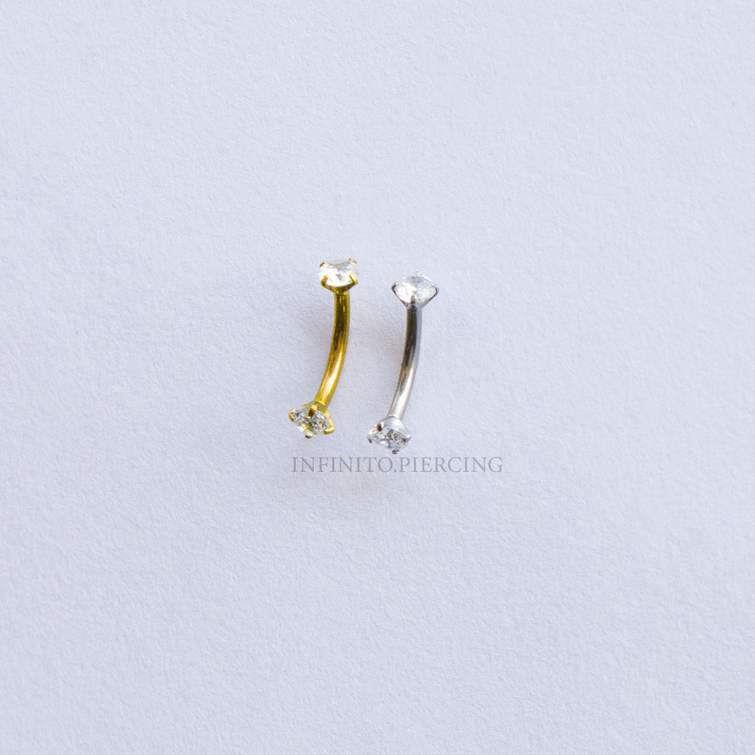 BANANA TOP ZIRCONIAS TITANIO