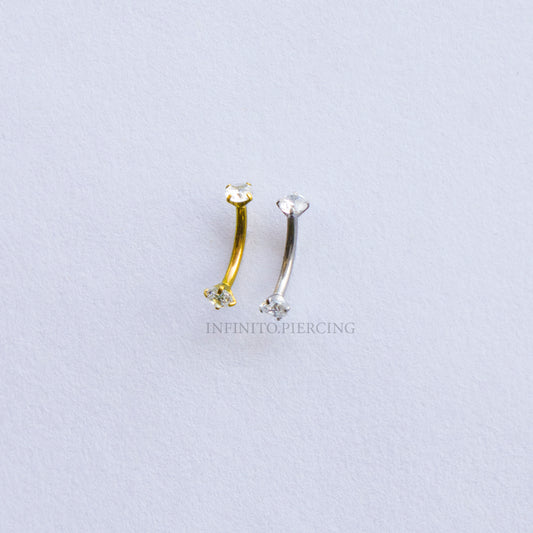 BANANA TOP ZIRCONIAS TITANIO