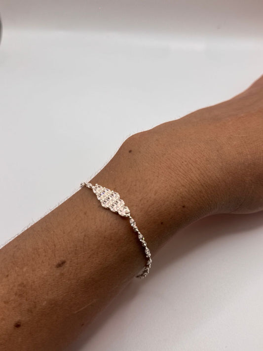 PULSERA PANAL PLATA
