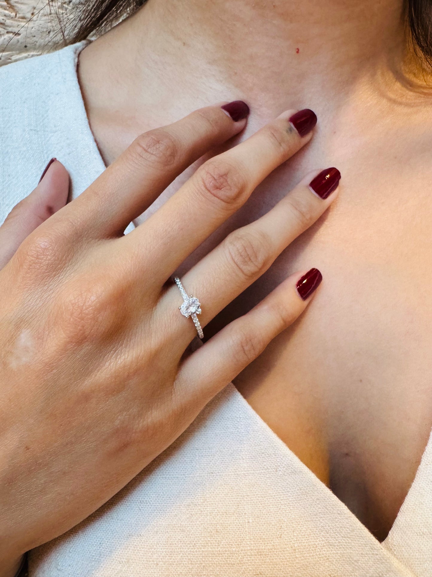 ANILLO INFINITY PLATA