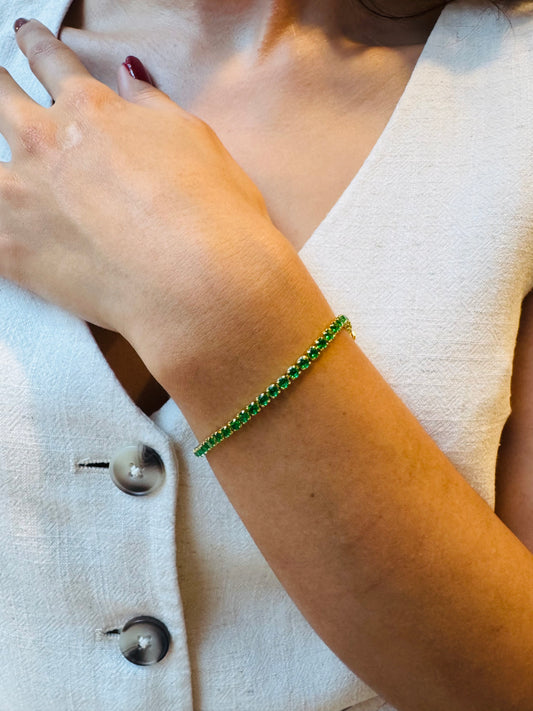PULSERA RADIANCE VERDE COVERGOLD