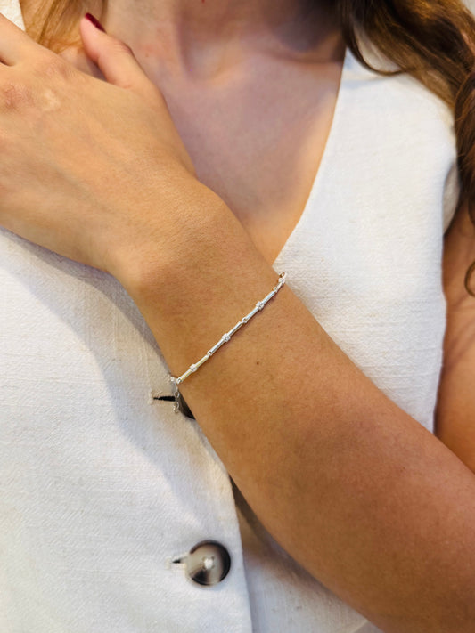 PULSERA GRACE PLATA