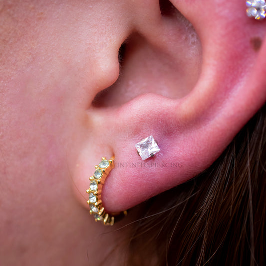 LABRET IRIS TITANIO
