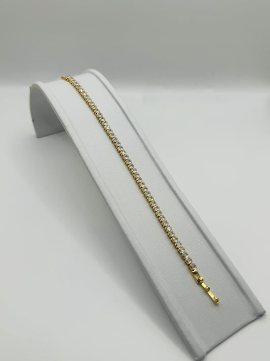 PULSERA RADIANCE BLANCA COVERGOLD